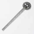 thumbnail image 2 of Black and White Easter Vintage Silver Lace-Edged Bookmark: a Delightful Gift for Book Lovers and Readers, 2 of 5
