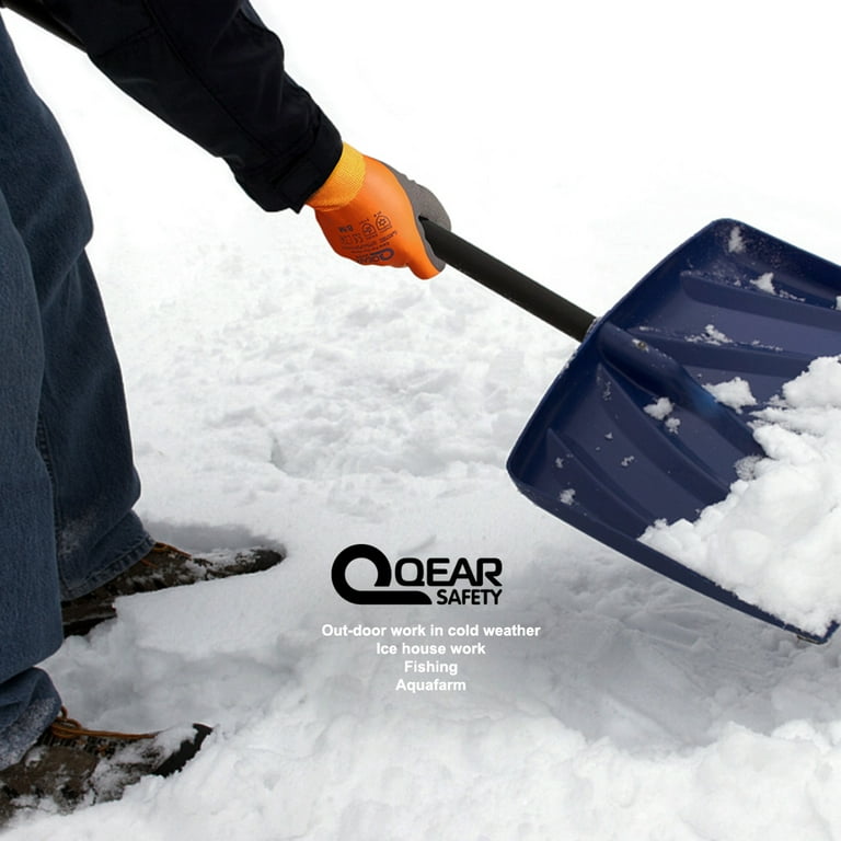 Qear Thermal Work Glove, Winter Cold Resistance Glove, Warm Fleece