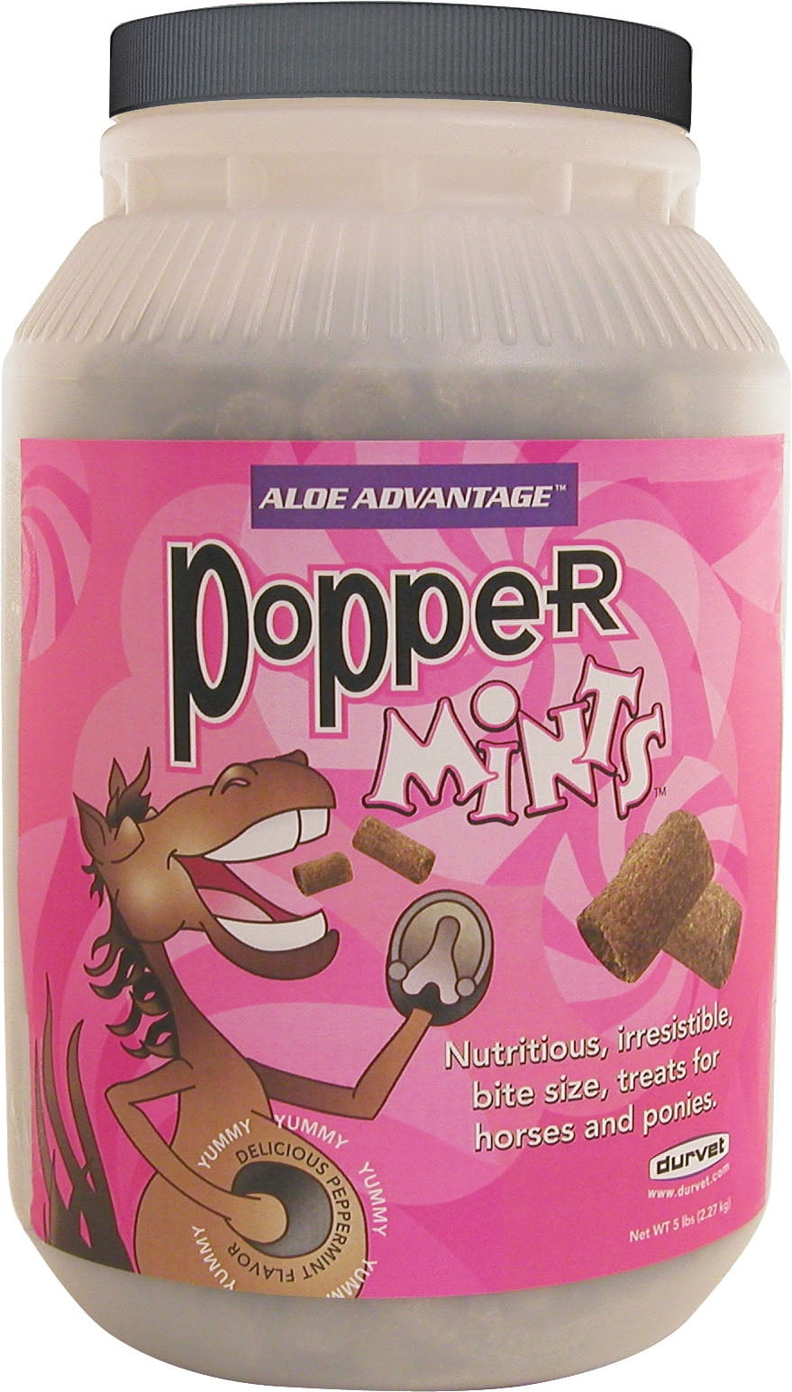 Durvet/equine DPopper Mints Horse Treats Peppermint 5 Pound