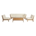 thumbnail image 4 of Linon Stonehill Outdoor Coffee Table, Natural, 4 of 5