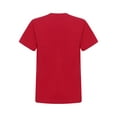 thumbnail image 2 of TSSOE Boys Solid Color Short Sleeve T-shirt Kids Summer Casual Crewneck Tee Tops for Outdoor Playwear Red 100, 2 of 7
