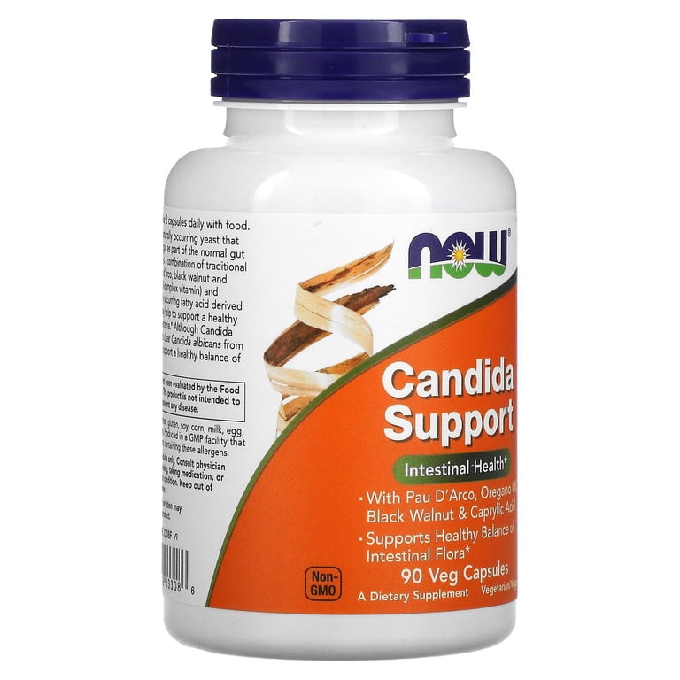 Now Candida Support 90 Veg Capsules for Critical Digestion & General Wellness - Walmart.com Now Candida Support 90 Veg Capsules for Critical Digestion & General Wellness - Walmart.com