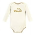 thumbnail image 3 of Hudson Baby Infant Girl Long-Sleeve Bodysuits and Pants, Magical Rainbow, 0-3 Months, 3 of 5