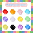 thumbnail image 3 of Topboutique Acrylic Color Ice Rock 600 Pcs Crushed Ice Rocks Crystals Treasure Gems Plastic Ice Diamonds Gems for Vase Fillers Fish Tank Table Scatters Crafts Birthday Decor(14mm-Assorted), 3 of 8