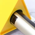 thumbnail image 4 of Microphone Marks Professional Interview Logo Stand Microphone Protector for Reporters (Triangle Yellow), 4 of 8