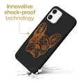 thumbnail image 3 of Case Yard Wooden Case for iPhone-11 Soft TPU Silicone cover Slim Fit Shockproof Wood Protective Phone Cover for Girls Boys Men and Women Supports Wireless Charging Bulldog Design, 3 of 7