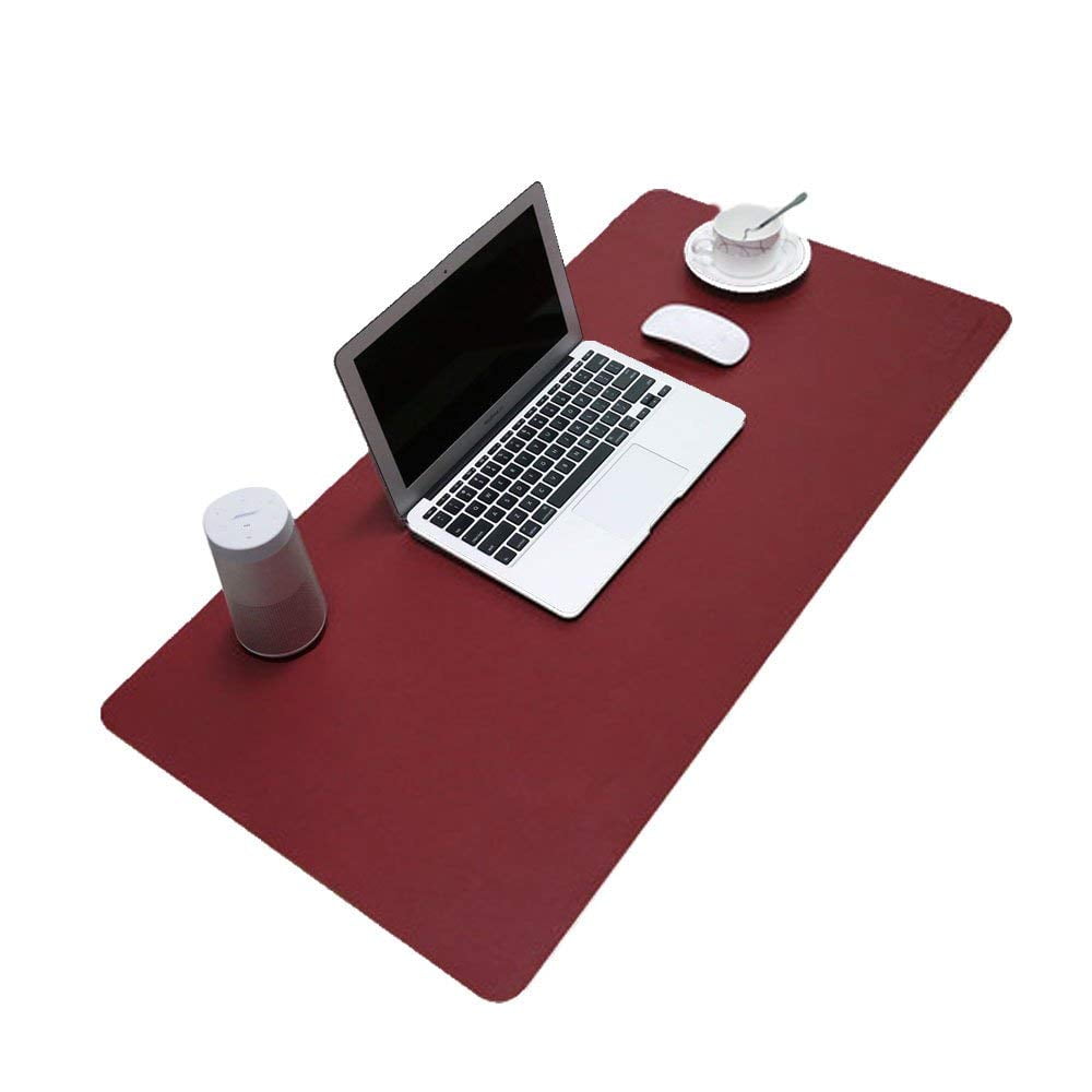 Protective Leather Desk Workstation Mat For Waterproof Soft Pad