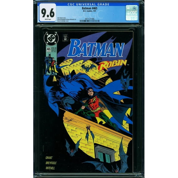 Batman #465 - CGC 9.6 Comic Book