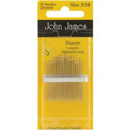 Sharps Hand Needles - Size 5/10 20/Pkg - Sharps Hand Needles
