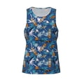 thumbnail image 4 of Gaeub Hawaiian Style Men's Athletic Tank Top, Workout Sleeveless Shirts, Running Tank Tops for Gym, Running, Training - XX-Large, 4 of 9