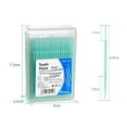 thumbnail image 2 of ACDANC 200pcs Double Head Toothpicks,Box Dental Floss Interdental Toothpick Brush Teeth Stick Teeth Cleaning Tool Portable Oral Care Toothpicks, 2 of 7