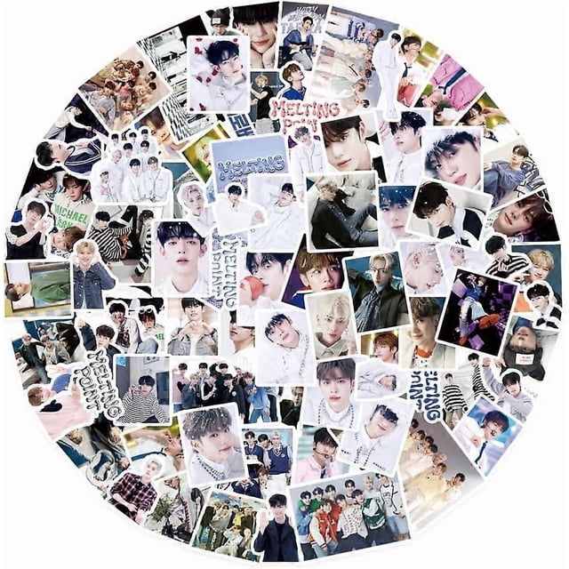 Merch ZEROBASEONE Stickers 102Pcs ZEROBASEONE Sticker Pack Cute ZEROBASEONE MELING Point Album Stickers Stickers (102pcs)