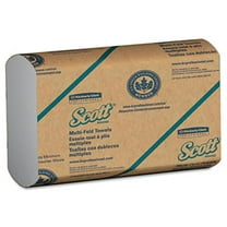 KIMBERLY-CLARK PROFESSIONAL*  Multifold Paper Towels- 9-1/5 x 9-2/5- White- 250/Pack- 16/Carton