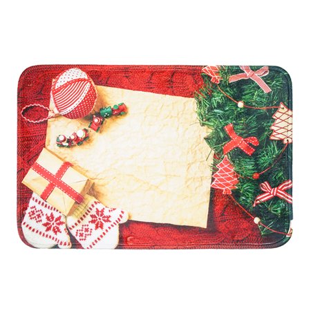 mat indoor christmas entryways doormat skidding carpet anti bathroom floor door decor use