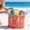 Beige_Hot#1500, variant on Large Beach Tote Bag with Mesh Pockets for Beach, Pool, Travel and Swimwear Storage, Extra Large Lightweight Nylon Organizer Handbag