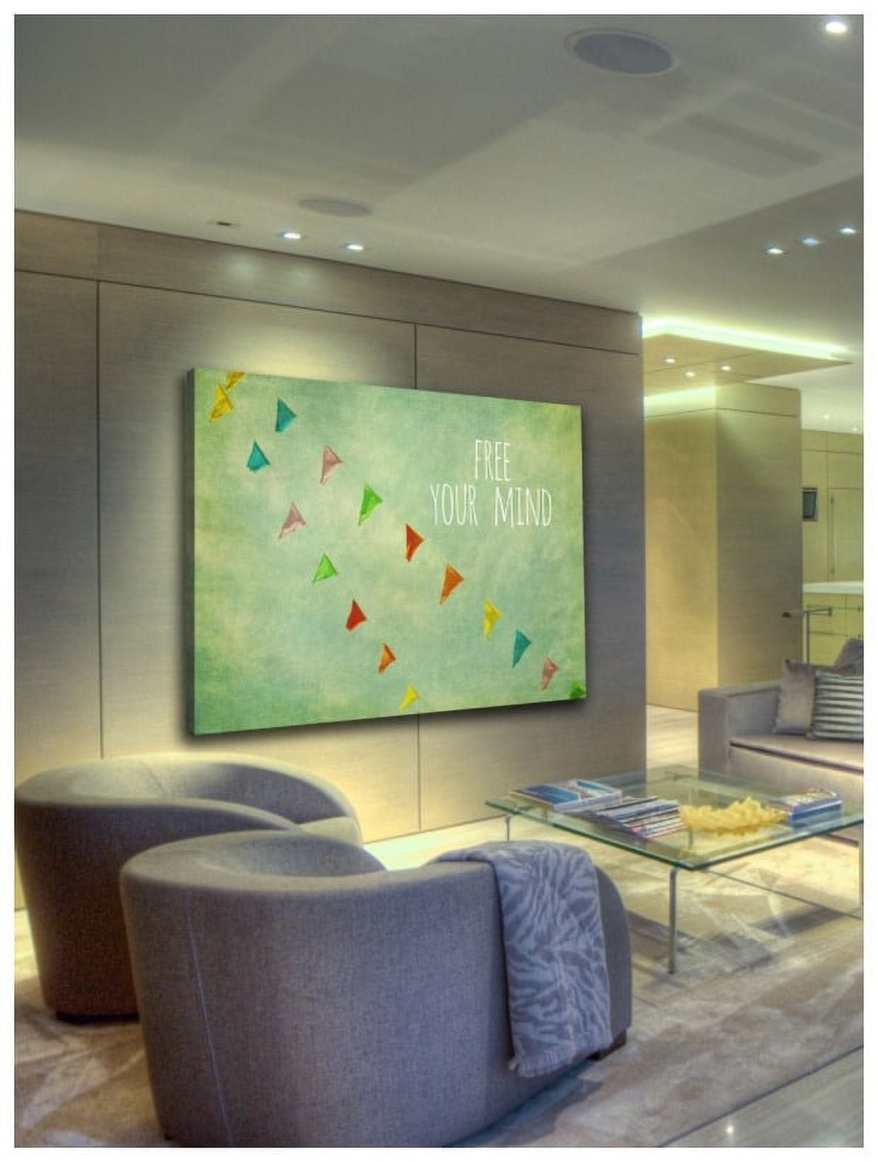 Marmont Hill "Free Your Mind" Sylvia Cook Painting Print on Canvas