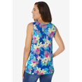 thumbnail image 2 of Woman Within Plus Size Perfect Printed Scoopneck Tank, 2 of 5