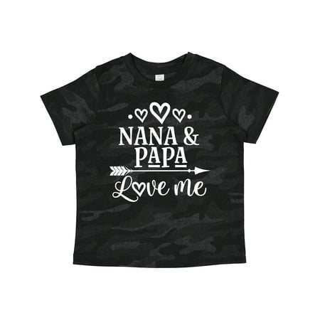 

Inktastic Nana Papa Love Me Grandkids Gift Toddler Boy or Toddler Girl T-Shirt