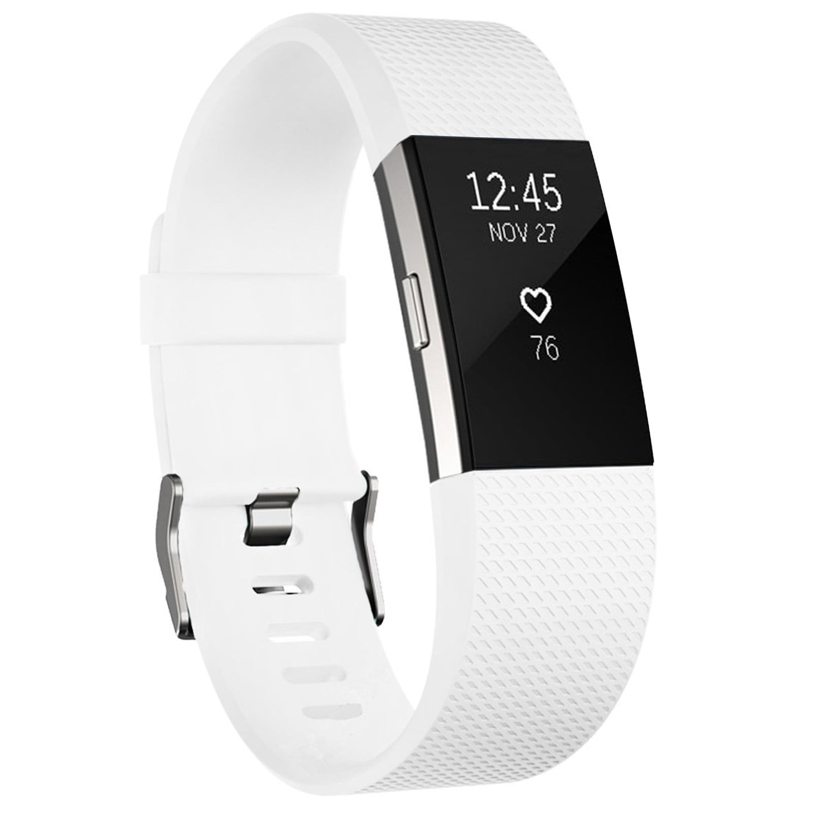 Fitbit Charge 2 Fitness-Armband Activity Tracker OLED Display Türkis Silber #796 