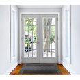 thumbnail image 5 of MOROCCAN GEO CHARCOAL Indoor Floor Mat By Kavka Designs, 5 of 5
