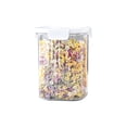 thumbnail image 2 of Mejores recipientes herméticos para almacenar alimentos - Botes de plástico transparente para la organización de café, té y despensa, 2 of 3