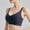 Blue #01, variant on Nursing Bras for Breastfeeding,Jelly Strip Lift Support Maternity Bra, Seamless Soft Wirefree Pregnancy,Antibacterial Fabric Nursing Bras Black,M
