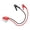 A, variant on Portable Battery Adapter Jump Start Cable, 8AWG 0.5M with Alligator Clamps for 12V Vehicle Emergency Start, Universal Booster Cable Connector