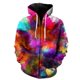 thumbnail image 1 of Sudadera con capucha para hombre con estampado 3D de humo colorido y creativo, ropa de calle holgada para primavera y otoño, talla 4XL, 1 of 6