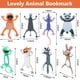 thumbnail image 2 of Juego de 8 Marcadores de Libros de Animales de Dibujos Animados 3D para Niños Marcapáginas Lindos y Divertidos de Novedad Marcapáginas de Lectura de Animales Aplastados Papelería Regalos para Niños Rojo Verde, 2 of 5
