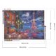 thumbnail image 2 of Pintura de Diamante 5D Wdftyju DIY Taladro Cuadrado Completo Torre Eiffel Decoración del Hogar Arte 60x45cm, 2 of 9