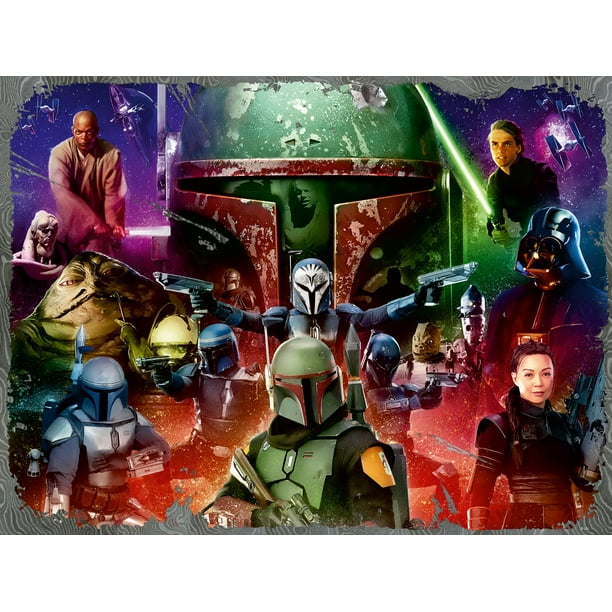 Rompecabezas Ravensburger Star Wars Boba Fett 1500 Piezas