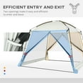 thumbnail image 4 of Outsunny 4-Person Screen Tent, Polyester, 118 inches, 4 of 9