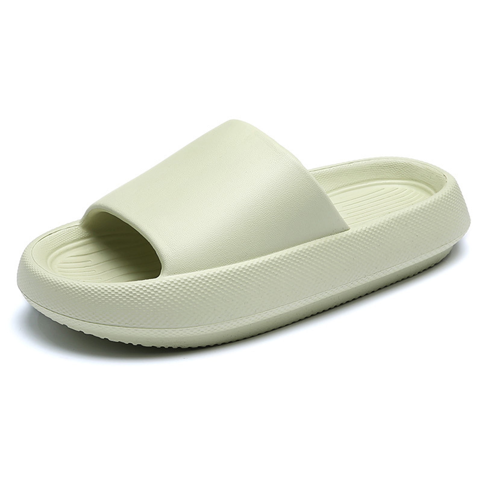 Pillow Slippers for Women and Men Non Slip Quick Drying Shower Slides Bathroom Sandals | Ultra Cushion | Thick Sole
