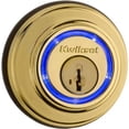 thumbnail image 2 of Kwikset 99250-201 Polished Brass Kevo 2nd Gen Touch-To-Open Bluetooth Key & Electronic Smart Door, 2 of 2
