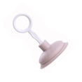 thumbnail image 4 of Desatascador De Inodoro Pp, Uso Repetido, Suministro De Baño, Cepillo De Cuenco Pequeño, Durabilidad, Accesorios Para El Hogar, Herramienta De Limpieza De Fregadero Eigraketly HA025539-02, 4 of 5