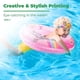 thumbnail image 5 of Mermaid Inflatable Rings for Kids, Durable Kids Inflatable Pool Floats Girls 4-9 Years, Inflatable Floats Swimming Rings for Kids Pool Party, 5 of 5
