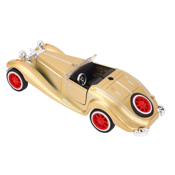 Modelo De Automóvil Convertible Vintage, Toy De aleación Coleccionable De Escala 1: 32 Para La Colección De Amantes Del Automóvil Para Niños