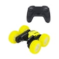 thumbnail image 1 of Coche Rc 4WD RC Car Rotación de 360 ​​grados 2.4G Doble cara Flips Best Gifts (Amarillo) Ehuebsd libre de BPA, 1 of 4