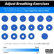 Bas Rutten O2 Inspiratory Muscle Training Device for Improving Diaphragmatic Breathing - Portable Lung Muscle and Respiratory Power Training Device - High Altitude Breathing Trainer - Green