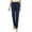 Dark Blue, variant on Paperbag Waist Women's Pants Stylish Women's Denim Trousers for Everyday Wear Comfortable Stretch Skinny Fit Lightweight Loose Casual Pants for Spring Light Blue XXXL