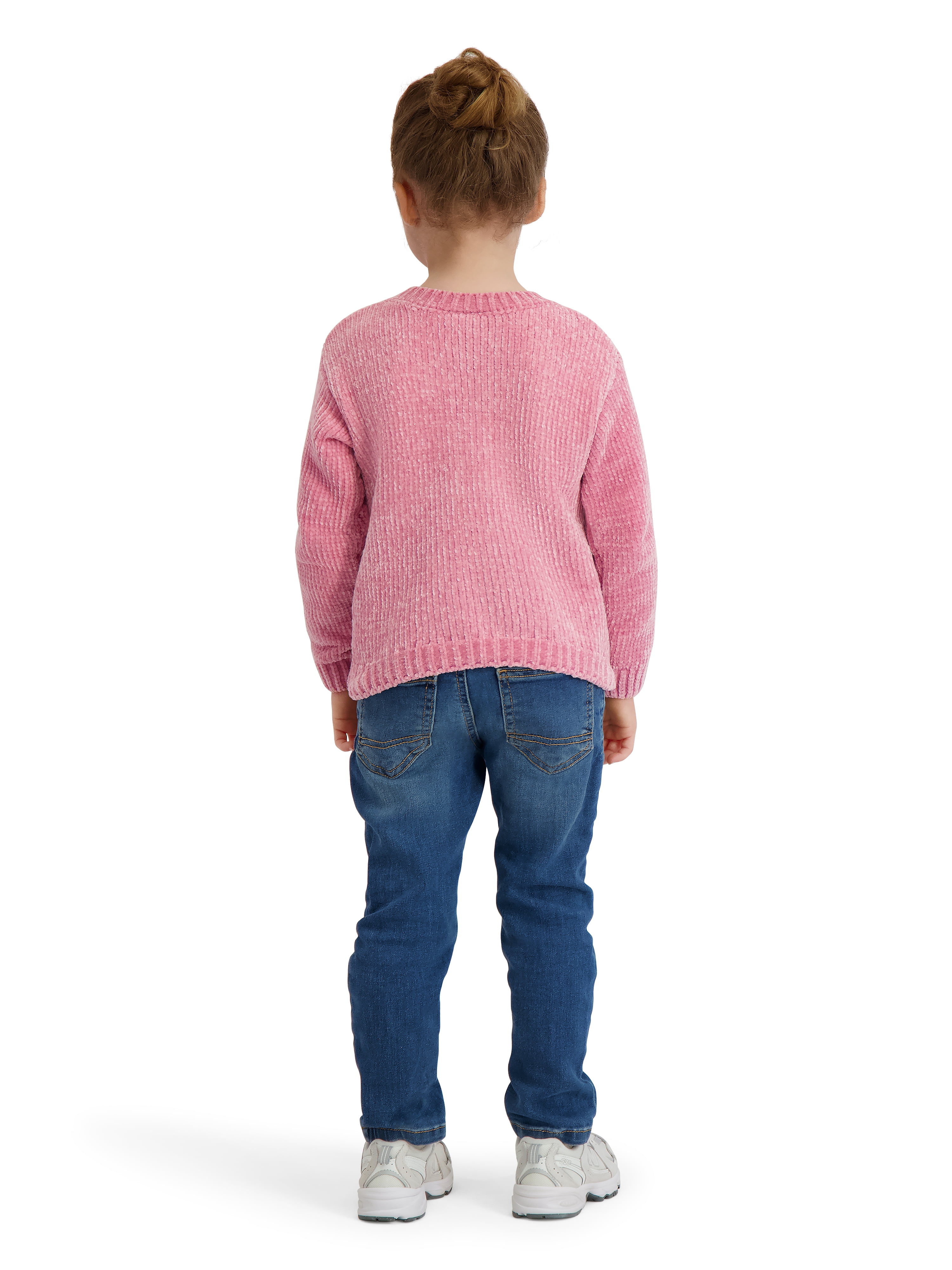 Hello Kitty Toddler Girls Chenille Sweater, Sizes 12 Months - 5T
