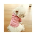 thumbnail image 1 of Greeniant Ropa de primavera y verano para mascotas, ropa transpirable de poliéster elástico, bonita camisa de ocio, traje cómodo a prueba de viento a la Ropa para mascotas Rosado XXL Greeniant PT004207-12, 1 of 6