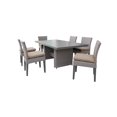 thumbnail image 1 of Table de Salle à Manger Rectangulaire avec 6 Chaises Sans Bras Florence, 1 of 2