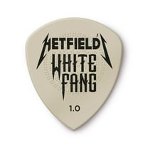 Dunlop PH122P114 James Hetfield White Fang Pick, 6 Pack, 1.14mm