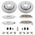 thumbnail image 3 of PowerStop Front Z26 Street Warrior Carbon-Fiber Ceramic Brake Pad and Drilled and Slotted Rotor Kit Fits: JEEP Select Models K2219-26, 3 of 9