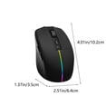 thumbnail image 3 of Usmixi Ventes de Liquidation Souris Rechargeable Intelligente Mode Double Souris Rechargeable Programmation Macro Traduction de Tape Multilingue, 3 of 5