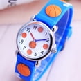 thumbnail image 3 of 1 Pc Boys Watch Kids Cartoon Watch Fashion Kids Watch Basketball Pattern Watch, 3 of 6