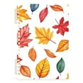 thumbnail image 7 of FORMRS 1-Subject Spiral Notebook 8" x 5" College Ruled 60 Refillable Sheet A5 Hard Cover, 2 Pack, Blue Leaves, 7 of 7