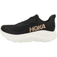 thumbnail image 1 of Zapatillas Hoka Clifton 10 para mujer, color negro y oro rosa 7, 1 of 6