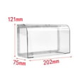 thumbnail image 7 of Outlet Cover Boxes Wall Switch Cover 118 Type Socket Protection Box Outdoor Plug Protector for Office Living Room Home Improvement Devices Clear, 7 of 7